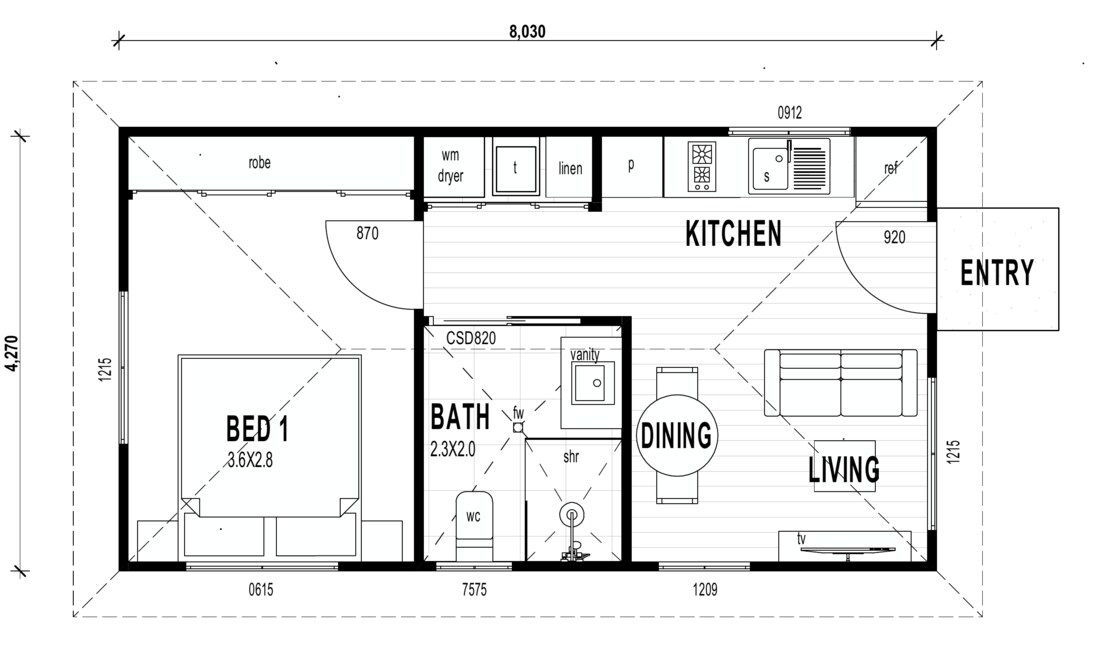 Brampton floor plan