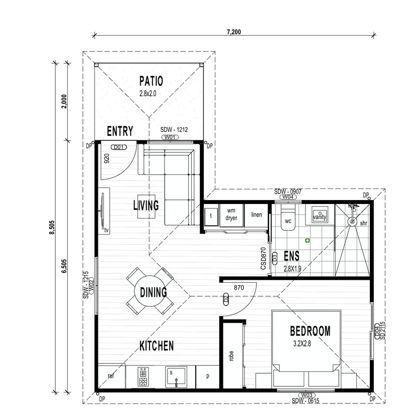 Macleay 40 floor plan