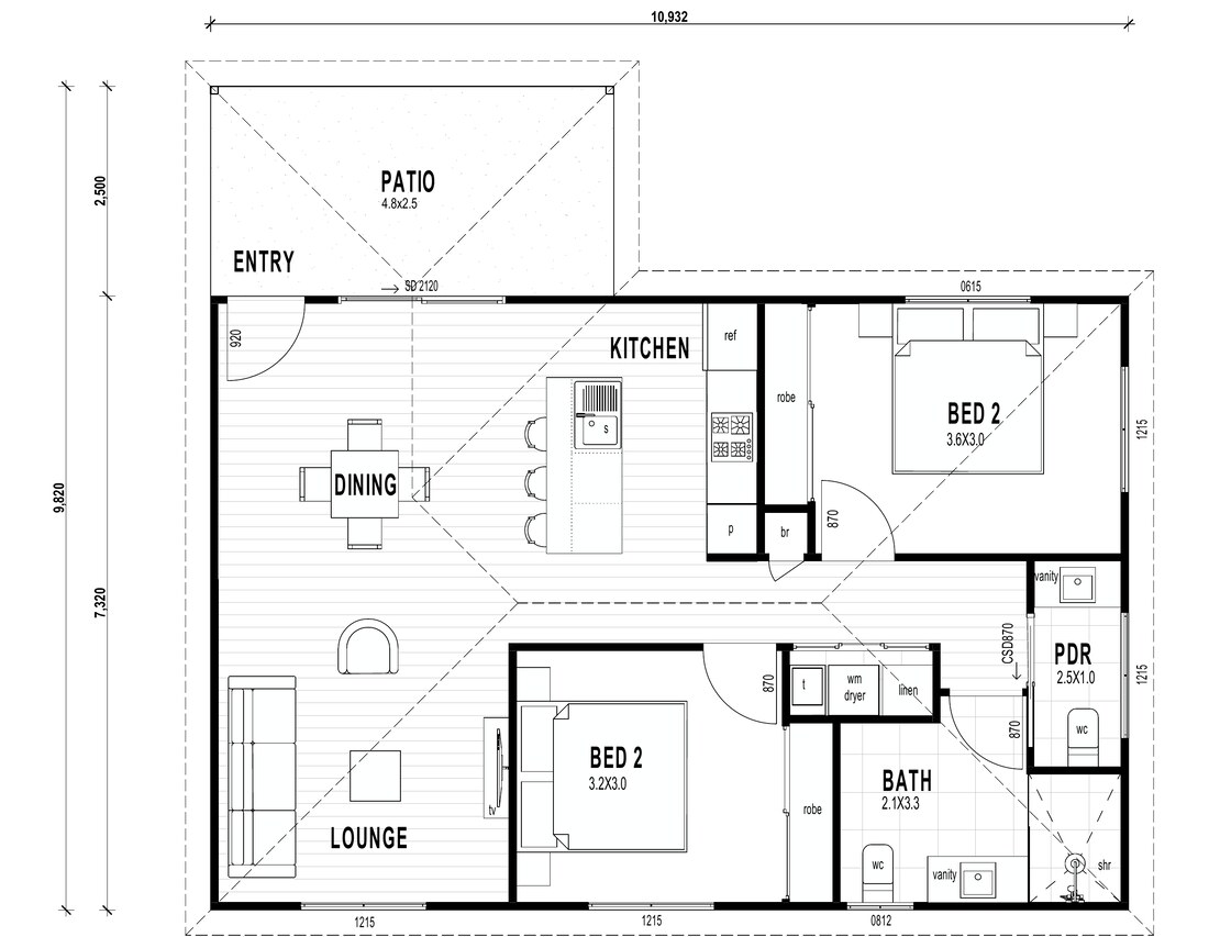 Fitzroy floor plan