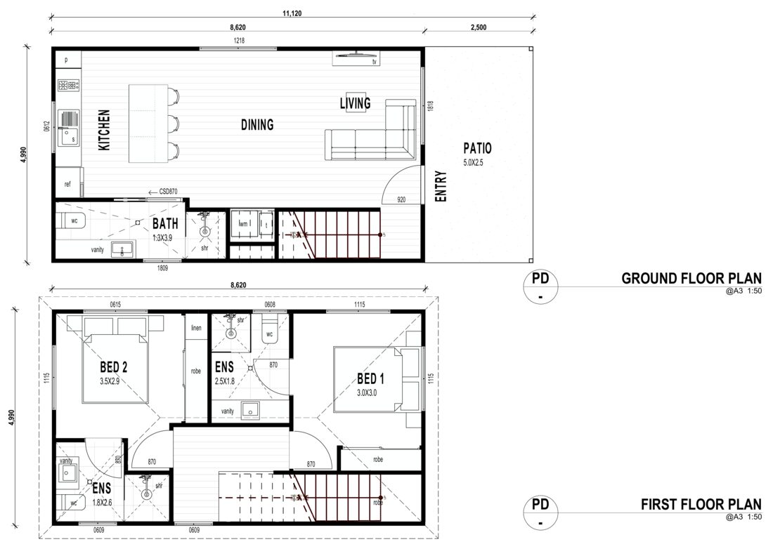 Flinders floor plan