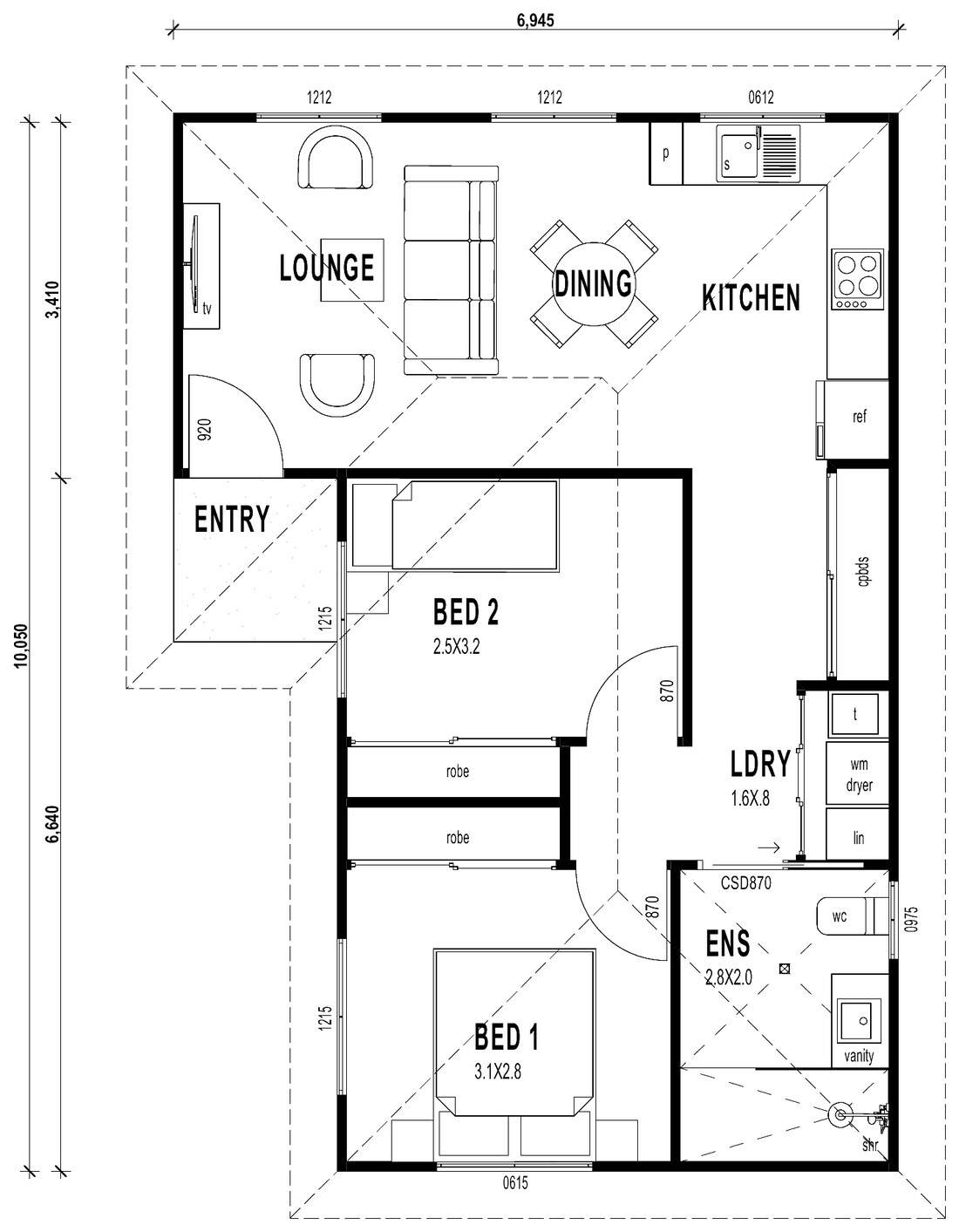 Haselwood floor plan
