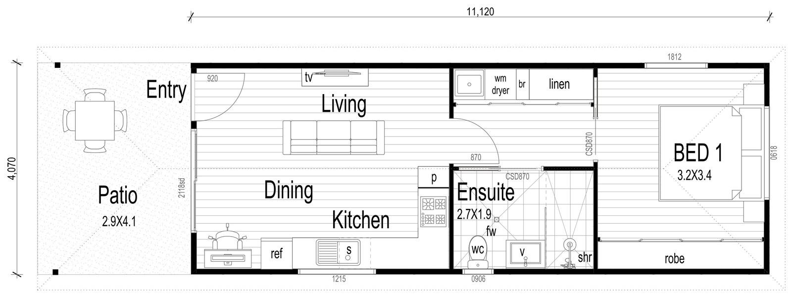 North Stradbroke V2 floor plan