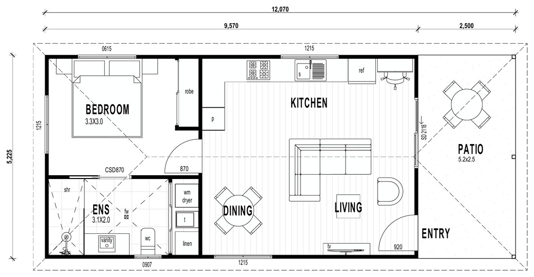 Kepple floor plan