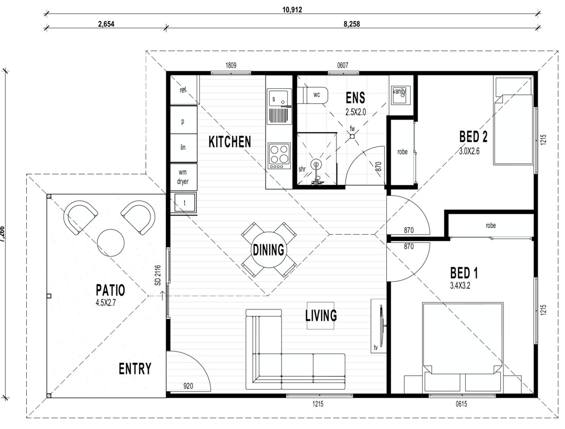 Linderman floor plan