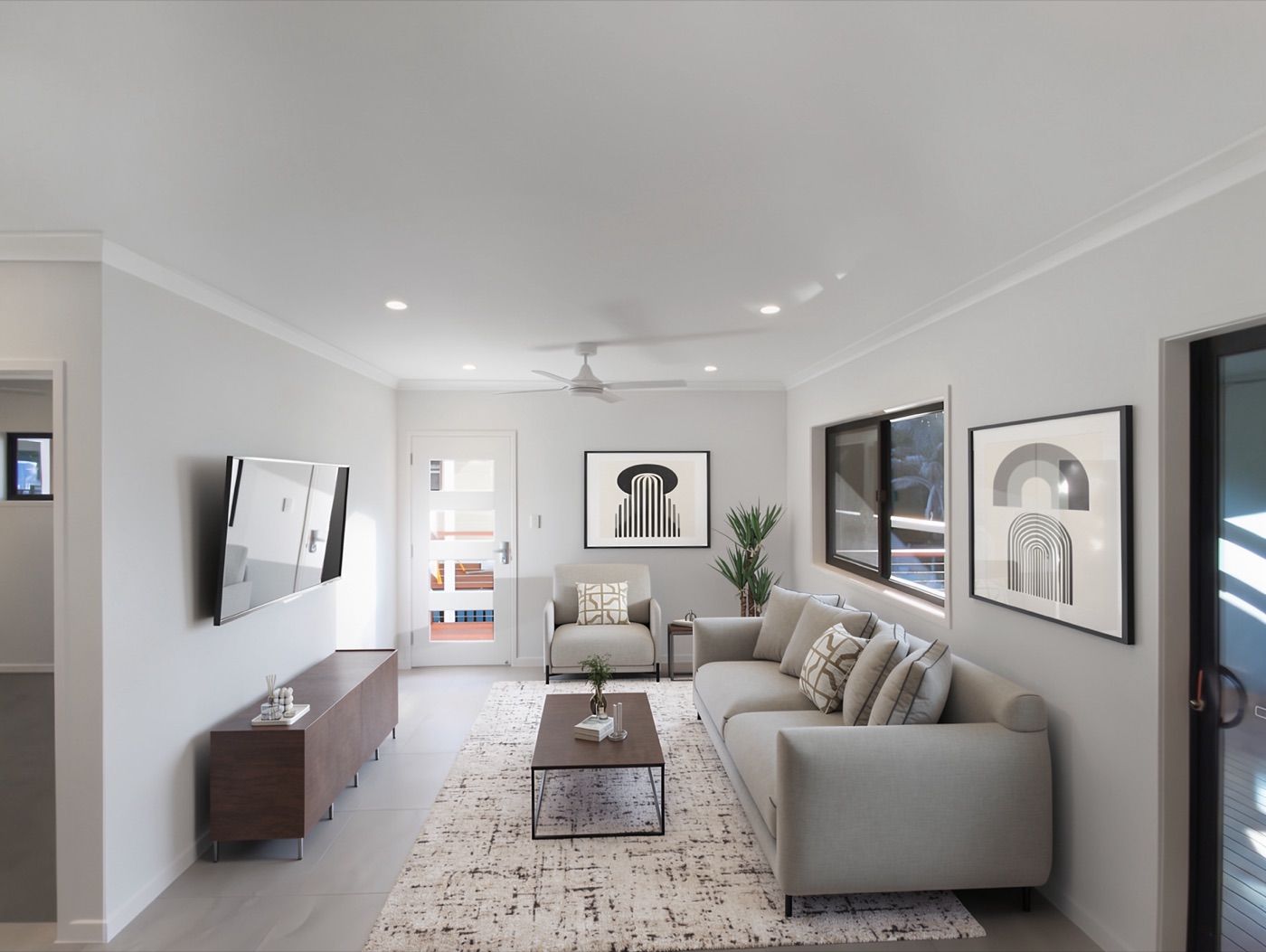 Living room, Worongary QLD