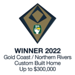 HIA Winner 2022 — HIA GC/NR Custom Built Home (to $300k)